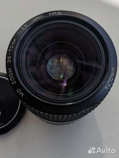 Объектив Panasonic m4/3 25mm, Minolta 35-70