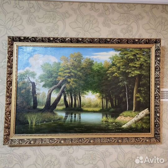 Картина маслом пейзаж