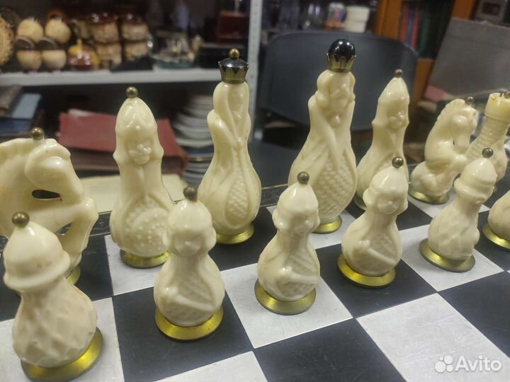 Шахматы карболитовые СССР