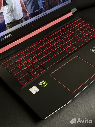 Игровой Acer Nitro 5 GTX1050Ti/ i5-7300HQ/ 256SSD