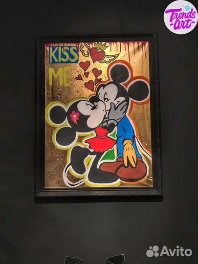 Картины Уорхол Скрудж Баския Микки Мерлин Алек Мак