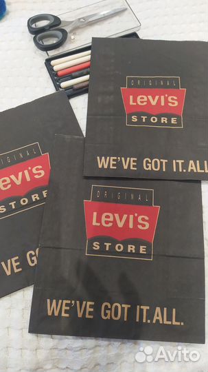 Пакеты брендовые Levis
