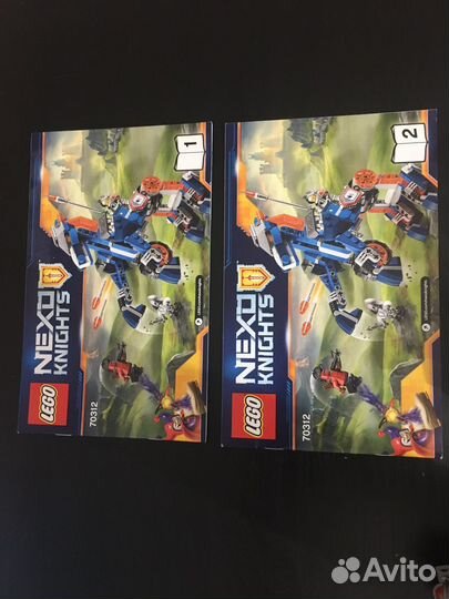 Lego Nexo knights 70312 Ланс и его мех. конь