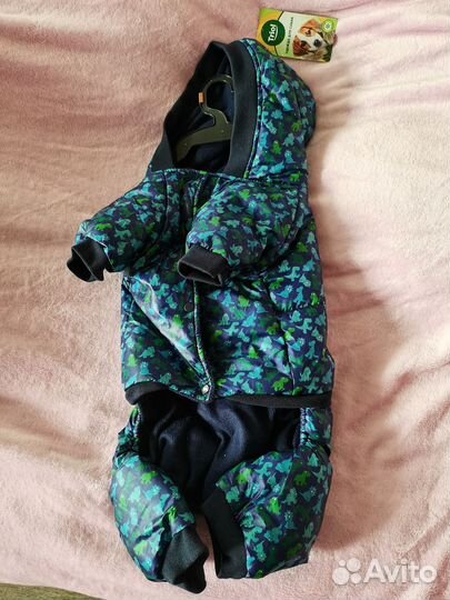 Зимний комбинезон для собаки 45см