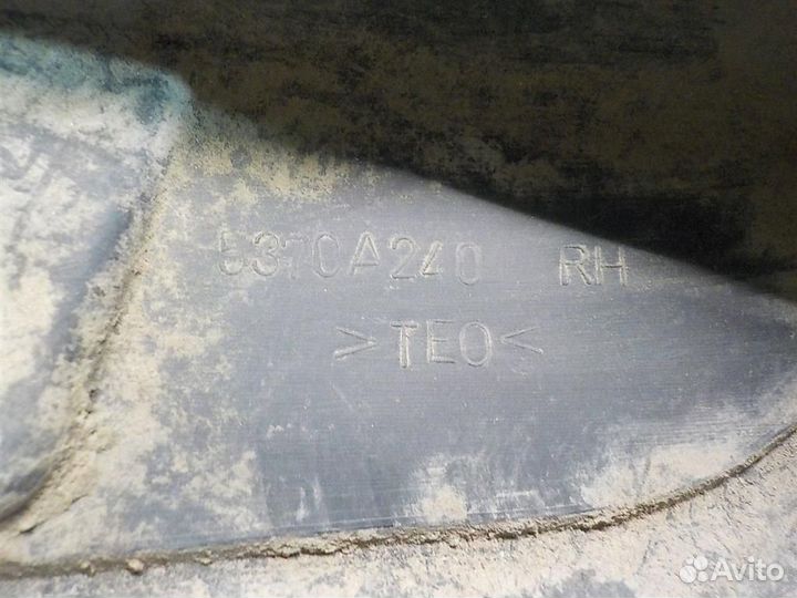 Брызговик задний правый Mitsubishi Lancer 10 (CY)