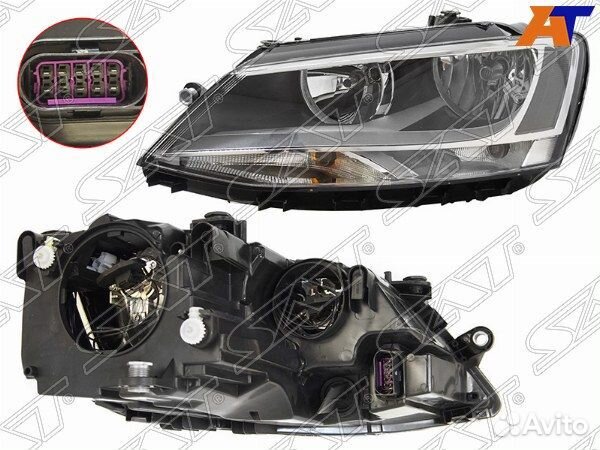 Фара volkswagen jetta