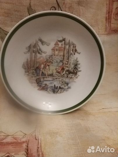 Тарелка винтаж ГДР