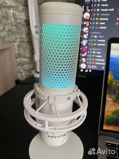 Микрофон hyperx quadcast s