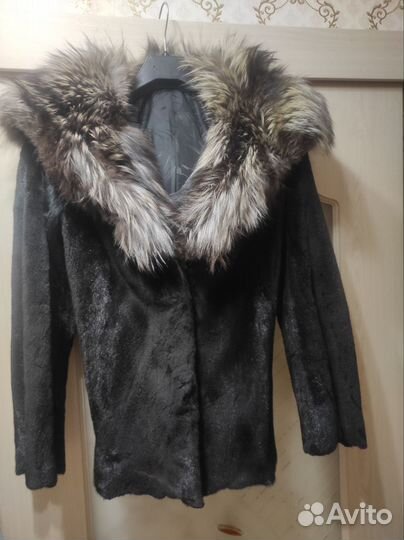 Норковый полушубок автоледи