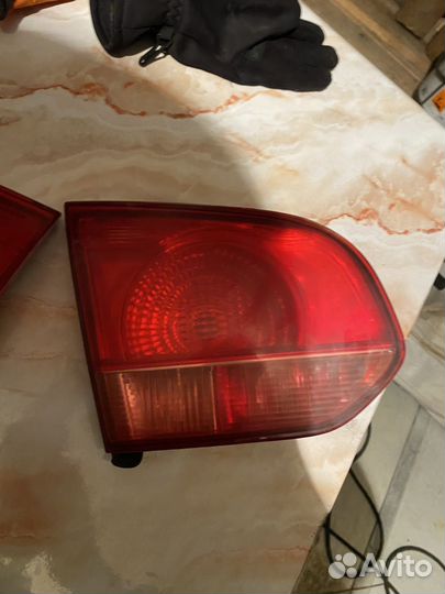 Задние фонари на golf 6