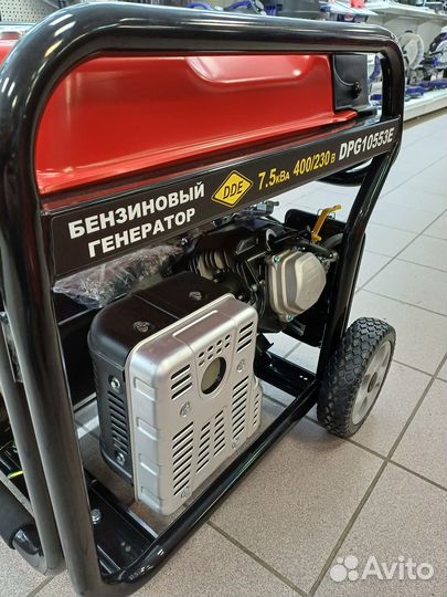 Генератор бензиновый 1+3ф 7,5кВа DPG10553E