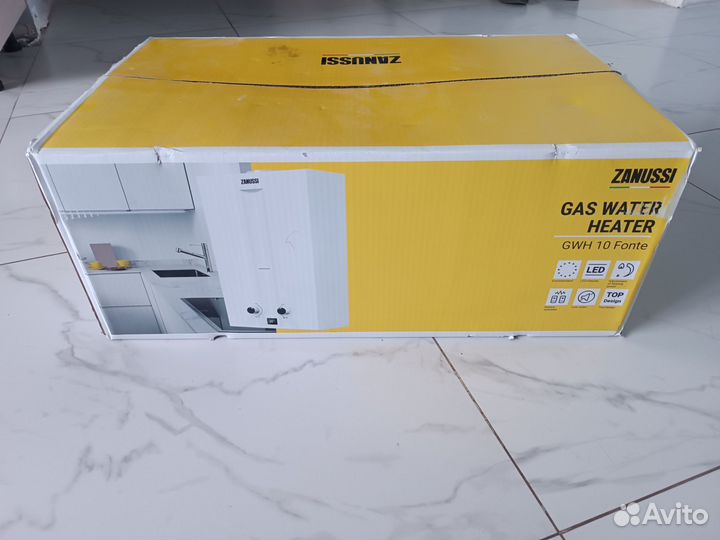 Проточный газовый нагреватель Zanussi