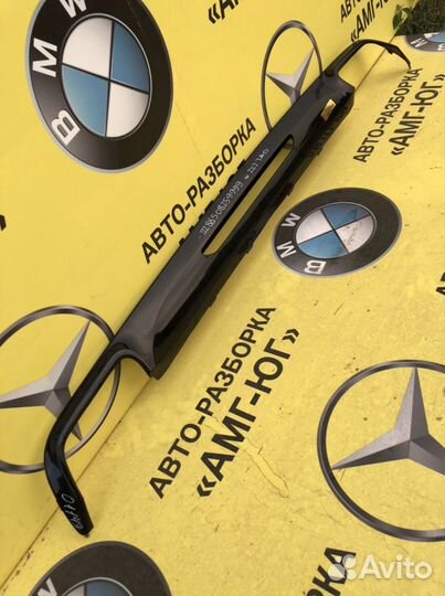 Мерседес W222 S222 Юбка бампера задняя