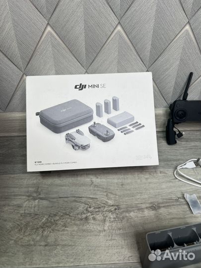Квадрокоптер dji mini se combo (1 версия)
