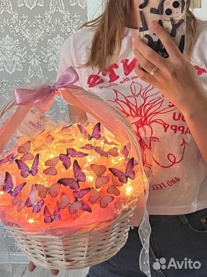 Букет бабочки