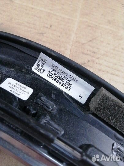 Накладка сиденья задняя левая Mercedes-Benz