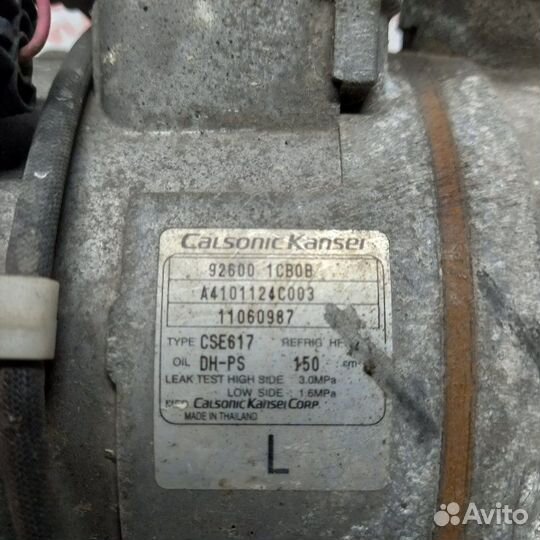 Компрессор кондиционера Nissan Fuga KNY51 VQ37VHR