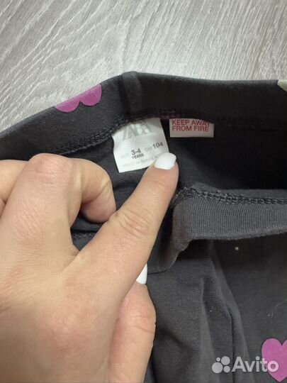 Лосины zara 104
