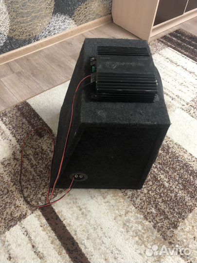 Сабвуфер и усилитель