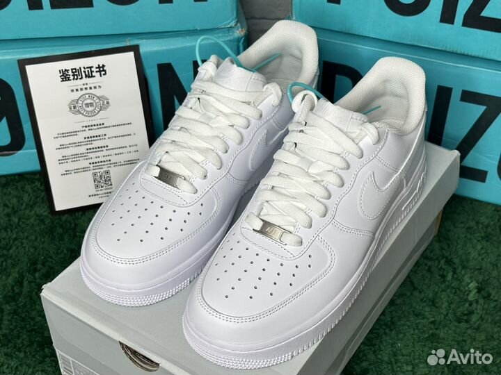 Nike Air Force 1 White (Оригинал Poizon)