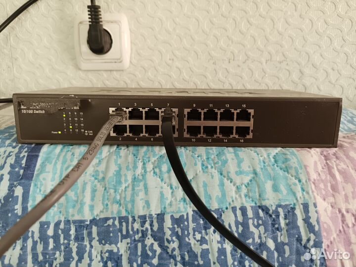 Коммутатор D-Link DES-1016A