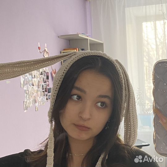 Чепчик с ушками