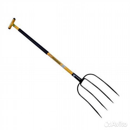 Вилы садовые 4 зуба торнадика