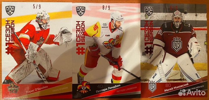 Карточки Sereal кхл 2021-2022 Premium