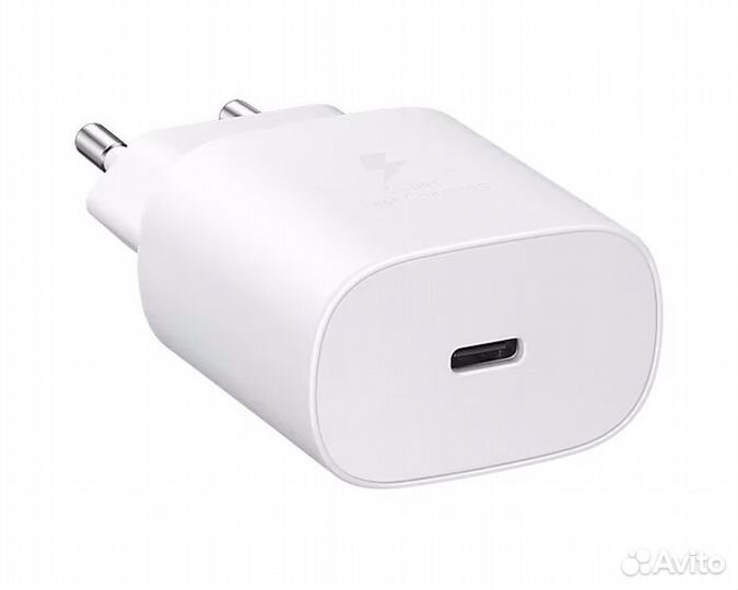 Адаптер Samsung 25W EP-TA800 USB-C с кабелем USB-C