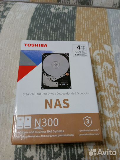 Жесткий диск 4Тб. Toshiba NAS N300