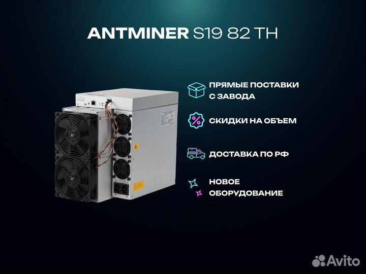 Antminer S19 82 TH/S