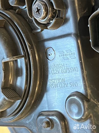 Фара левая solaris 2