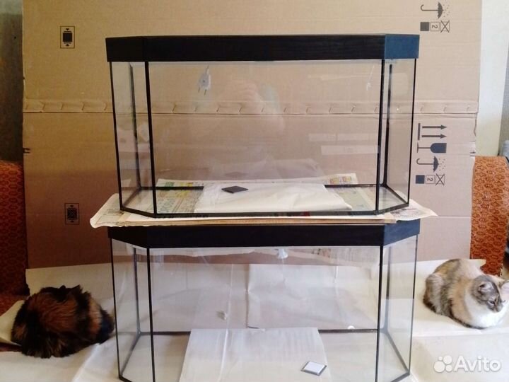 Аквариум 90л. с крышкой