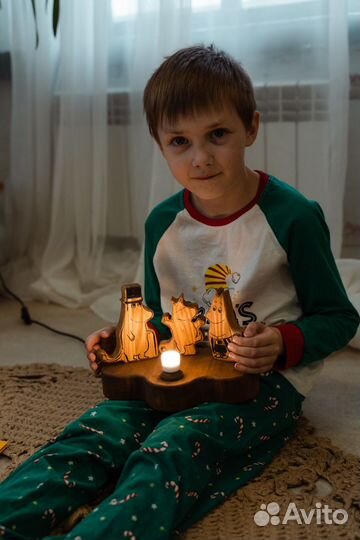 Муми тролли светильник фигурки