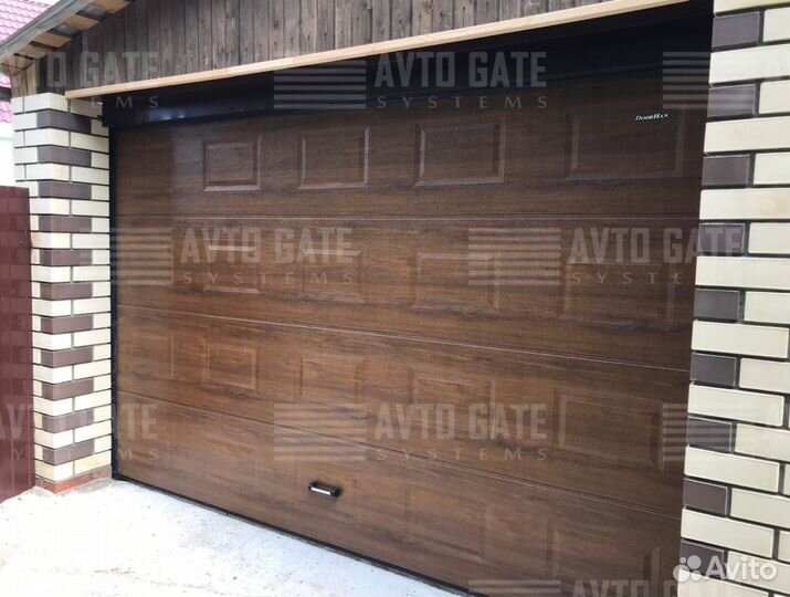 Секционные ворота гаражные