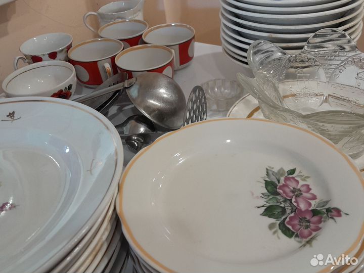 Набор столовой посуды СССР