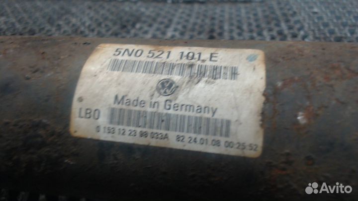 Кардан Volkswagen Tiguan, 2008