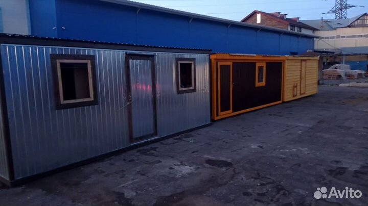 Блок контейнер с доставкой на объект уже завтра