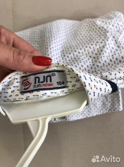 Рубашка на мальчика 104