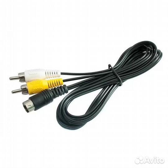 Кабель для Sega AV 16 бит / 2RCA тюльпаны (1.5