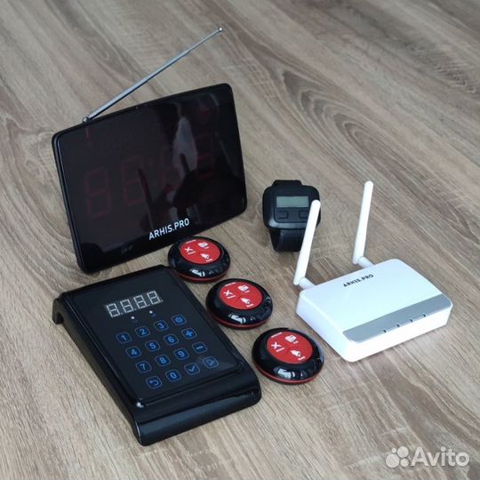 Кнопка вызова медперсонала, персонала, врача, часы