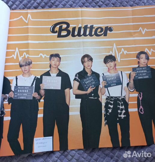 Плакат BTS Butter