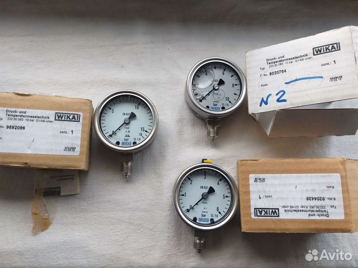 Манометр/Дифманометр Wika