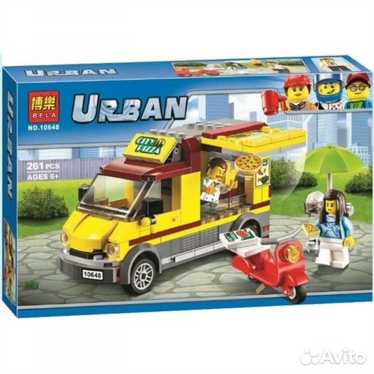 Конструктор 10648 Фургон-пиццерия