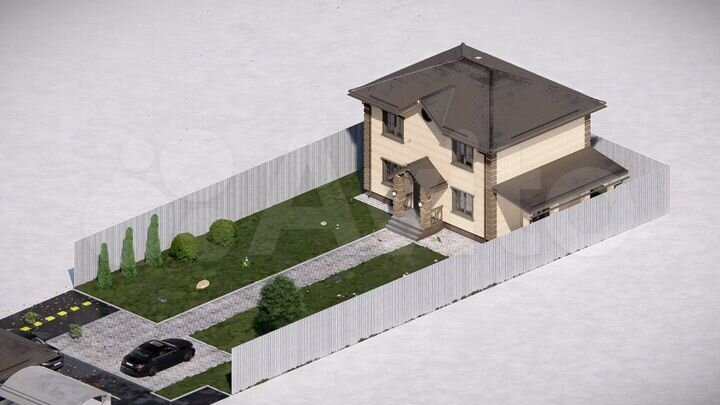 Дом 115 м² на участке 10 сот.