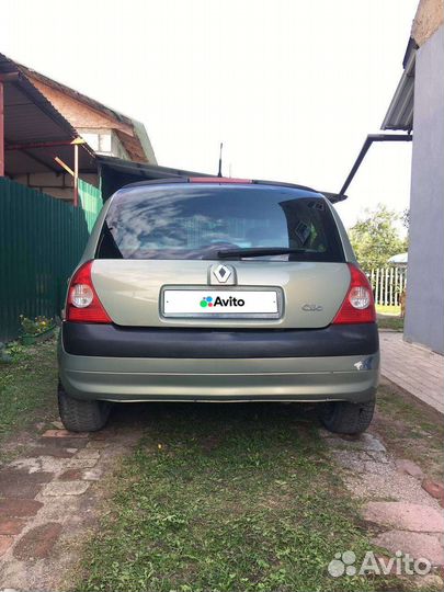 Renault Clio 1.1 МТ, 2002, 198 000 км