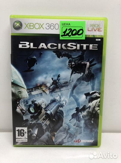 Диск Blacksite для Xbox 360
