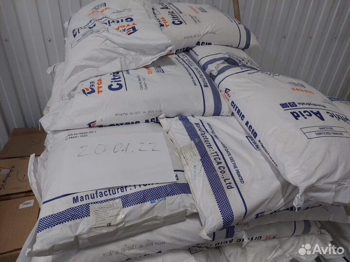 Лимонная кислота 25 кг