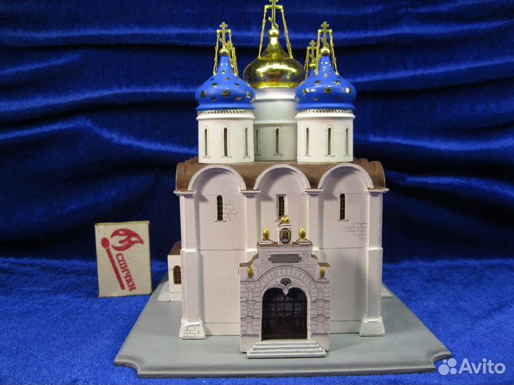 Макет Храма Успенский собор Троице-Сергиевой Лавры