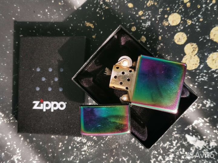 Zippo бензиновое пятно